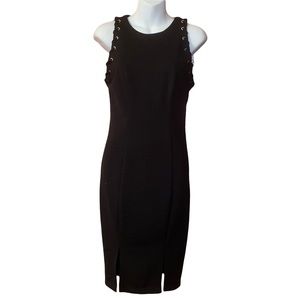 Bisou Bisou - little black body con dress - sz 2